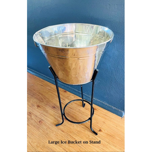 Ice bucket on stand